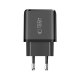 Tech-Protect NCA20 PD 20W / QC3.0 USB-A / USB-C sienas lādētājs – melns