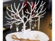 Jewelry Stand - Deer Tree, White