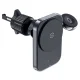 Acefast D18 MagSafe Car Holder with 15W Wireless Charger, Black