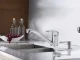Kitchen Sink Faucet with Long Spout, Chrome