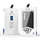 Dux Ducis Grit Case for Samsung Galaxy S23+, Eco-Leather, Black