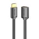 HDMI-A vīrietis uz sieviete 4K HD PVC kabelis 3 m Vention AHCBI (melns) | Male to Female Cable 3m (Black)