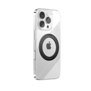Joyroom JR-16JL6 iPhone 16 Pro Max Case with MagSafe and 360° Ring Stand, Black
