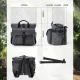 Rockbros H46 Handlebar Bag and Backpack 9.7-15L, Gray