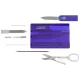 Multitool Card Victorinox SwissCard Classic, Blue Transparent