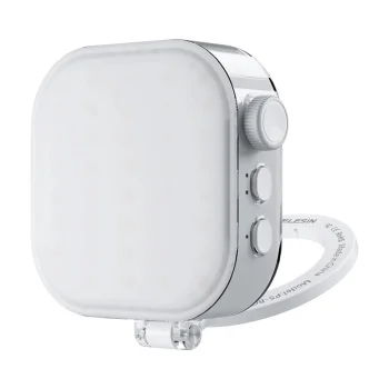 Telesin Ice Cube LED Selfie Light with Phone Holder P5-BGD-03