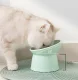 Cat Bowl on Stand DA368, Green