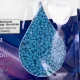 Flexible Hard Wax Beads for Hair Removal Depilflax Ultraflex 1000g, blue