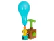 Aerodynamic Car and Balloon Launcher Bear Set, 23 Pieces