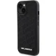 Karl Lagerfeld iPhone 15 Plus / 14 Plus Case Quilted K Pattern, Black