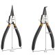 Bigstren 00022159 Circlip Pliers Set, 4 pcs, Black