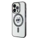 Karl Lagerfeld iPhone 15 Pro Case IML Choupette\'s Head MagSafe, Transparent