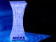 Настольная ночная LED RGB лампа с эффектом кристалла, USB, пульт