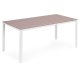 Садовый стол на 6 персон 156x78 см Polywood MultiGarden, бежевый белый