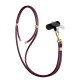 3mk EasyClip Elite Smartphone Lanyard, Burgundy