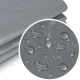 Plonos PL-500 Tarpaulin 400 x 600 cm, 120 g/m2, Silver/Blue