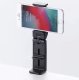 Universal Clip-On Phone Holder, 360° Adjustable & Foldable, Black