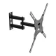 Maclean MC-190 TV Wall Mount, 32-55\", up to 25kg, VESA 400x400, Black