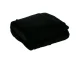 Warm Fleece Blanket with Sleeves, 138x180 cm, Black