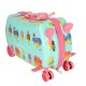 Kids Travel Luggage Carry Bag Ride On Suitcase Trolley, Ice Cream
