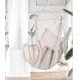 Brazilian Hanging Garden Chihee Swing Hammock Chair 95х130 cm, Beige