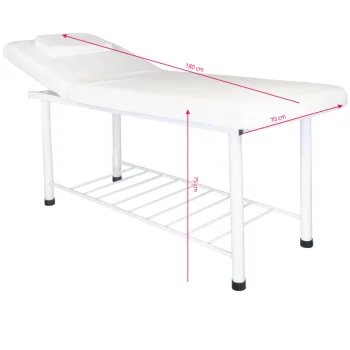 Activeshop 812 Basic Massage Table, White