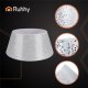 Ruhhy Christmas Tree Collar 60x22 cm, Stand Base Cover, Silver 25361