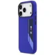 BMW M Silicon Vertical Logo MagSafe Phone Case Cover iPhone 17 Pro - Navy Blue