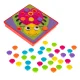 Educational Button Mosaic Puzzle, 57 Pieces