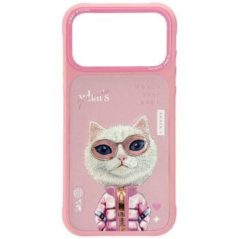 Nimmy Cool&Cute 2.0 Cat Case for iPhone 17 Pro Max, Pink