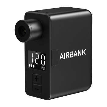 Cycplus AS1 PRO POCKET PRO AIRBANK Mini Bike Pump, Black
