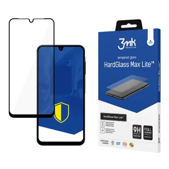 3mk HardGlass Max Lite Screen Protector for Samsung Galaxy A16, Black