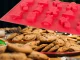 Christmas Silicone Baking Mold for 15 Cookies, Red