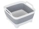 Silikona Salokāms Trauks Bļoda ar Aizbāzni 8L | Silicone Folding Bowl with Stopper