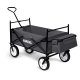 Humberg HM-514 Folding Transport Cart, 80L - Heavy-Duty Portable Trolley