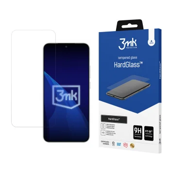 Tempered Glass Screen Protector 3mk HardGlass for Honor Magic 8 Lite, 9H, 0.3 mm