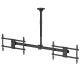 Maclean MC-111 B Dual TV Ceiling Mount, 34-60\", 2x40kg, Black