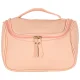 Large Capacity Travel Cosmetic Case and Toiletry Organizer, Pink