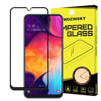 5D Samsung Galaxy A30 / A50 2019 (SM-A505F) Tempered Glass Screen Protector [Full Glue] - Black