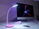 LED Desk Lamp with 256 Color RGB Base