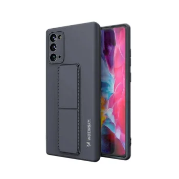 Wozinsky Kickstand Case for Samsung Galaxy Note 20 with Stand, Navy Blue
