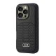 Audi Synthetic Leather MagSafe Case for iPhone 16 Pro - Black