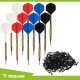 Trizand 26100 Darts Set, 12 Pcs 18g Soft Tip Darts with 200 Extra Tips