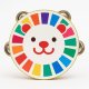 Kids Bear Tambourine Musical Instrument, Yellow