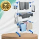 Large Vertical Foldable Clothes Drying Rack with Wheels