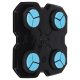 Wall Mounted Music Boxing Machine with LED Lights and Training Gloves