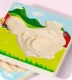 Wooden Layered Puzzle Chicken Life Cycle Montessori Toy for Kids Mwz-3154