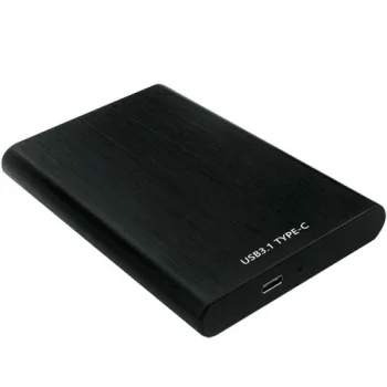 2.5" SATA HDD/SSD External Enclosure USB 3.1 Type-C, Black