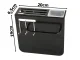 Wall-Mounted Knife Stand and Kitchen Organizer, Black