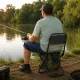 Folding Camping and Fishing Chair with Bag, Camouflage